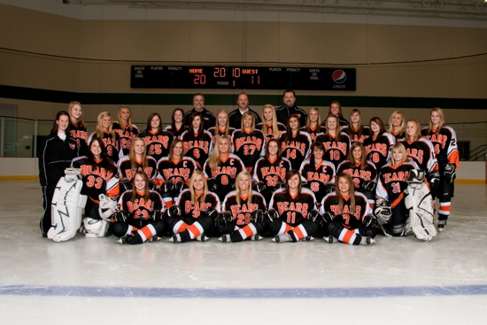 White Bear Lake Girls H.S. Hockey Team 2010 - 2011