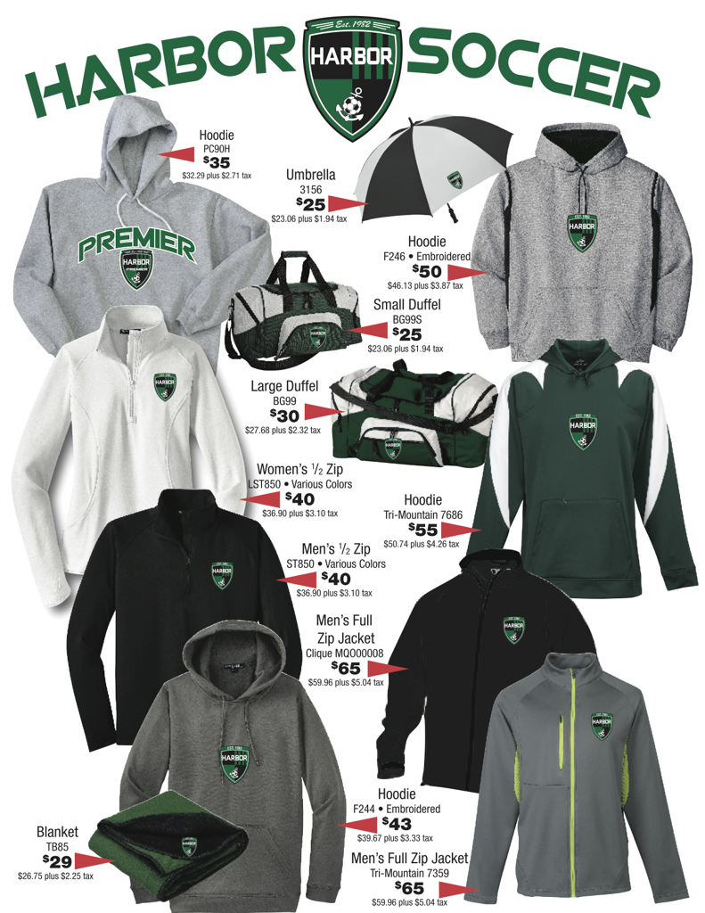 Harbor Gear Items