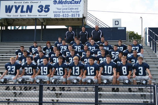 2011 Freshman Football Team