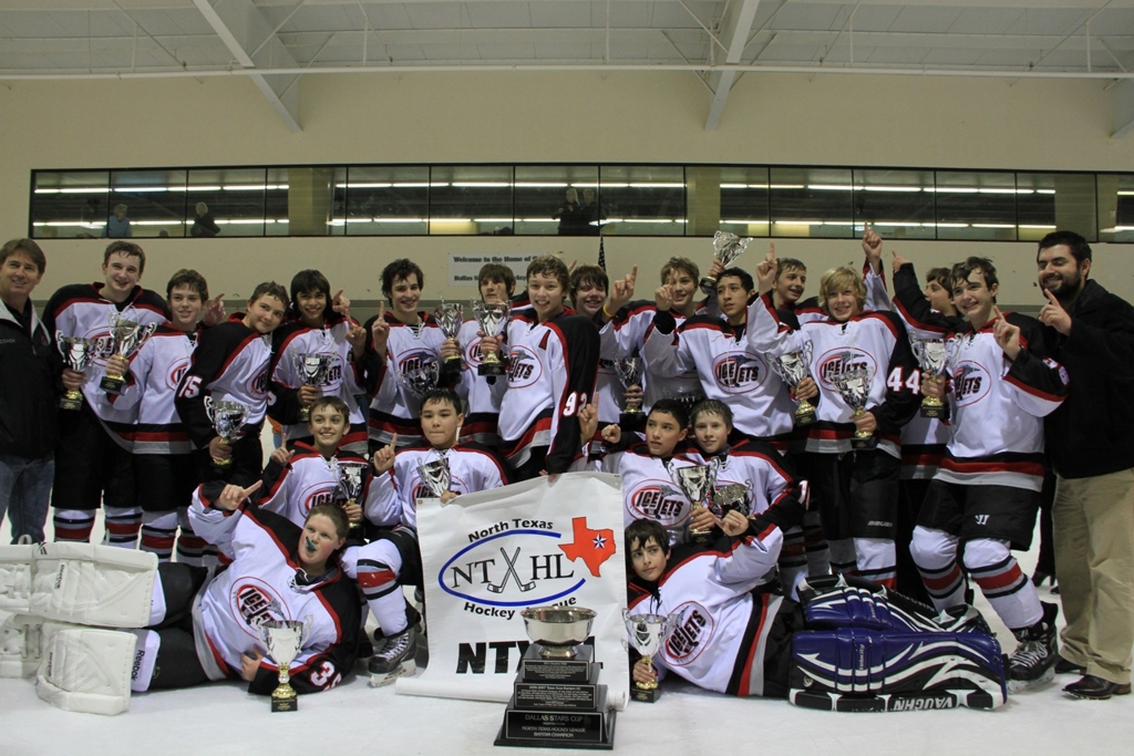 CONGRATULATIONS TO ICE JETS U14 NTXHL REGULAR SEASON AND TOURNAMENT CHAMPIONS