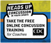 Sponsored by Heads Up: Concussion in Youth Sports Online Training Course